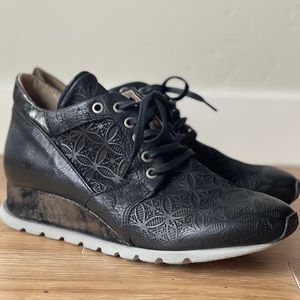 Miz Mooz chalice wedge sneakers